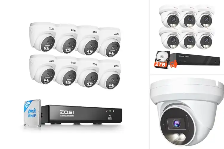 Detailed view of Best 8MP Cameras: Crystal-Clear Security for Your Space