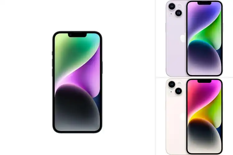 Detailed view of Best iPhone 14: Vibrant Display, Steady Cam, All-Day Battery